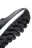 Women's Leather Quilted Sneaker | Derimod