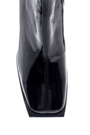 Women's Patent Leather Heeled Boots | Derimod