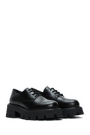 Women's Black Thick Soled Casual Shoes | Derimod