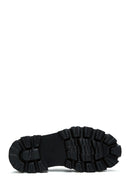Women's Black Thick Soled Casual Shoes | Derimod