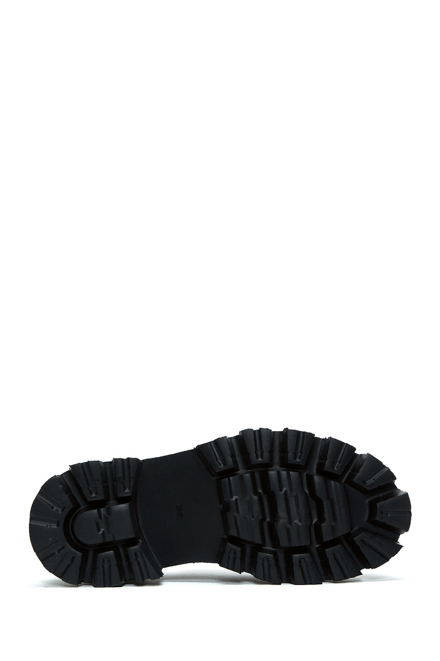 Women's Black Thick Soled Casual Shoes