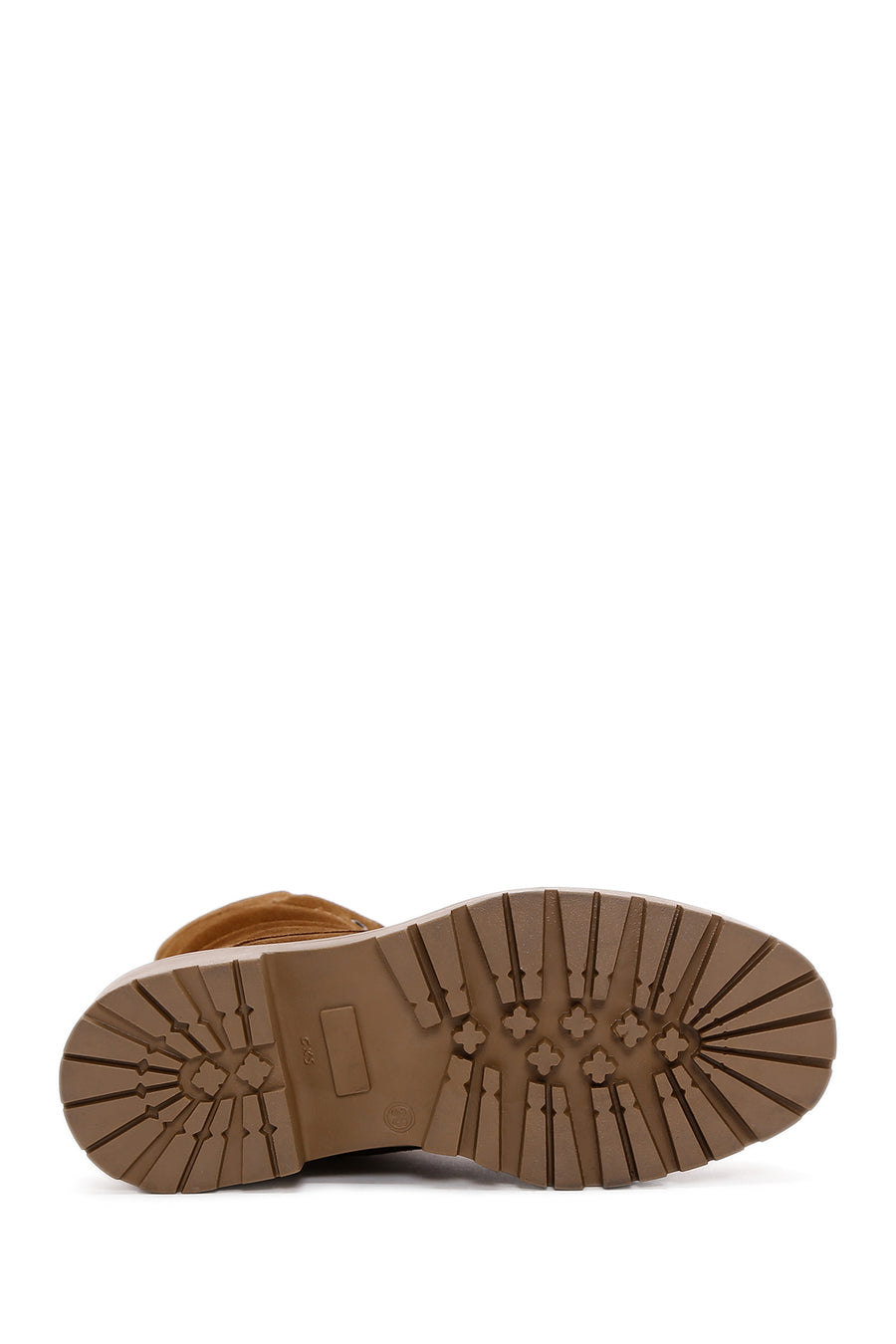 Women's Tan Suede Leather Boots