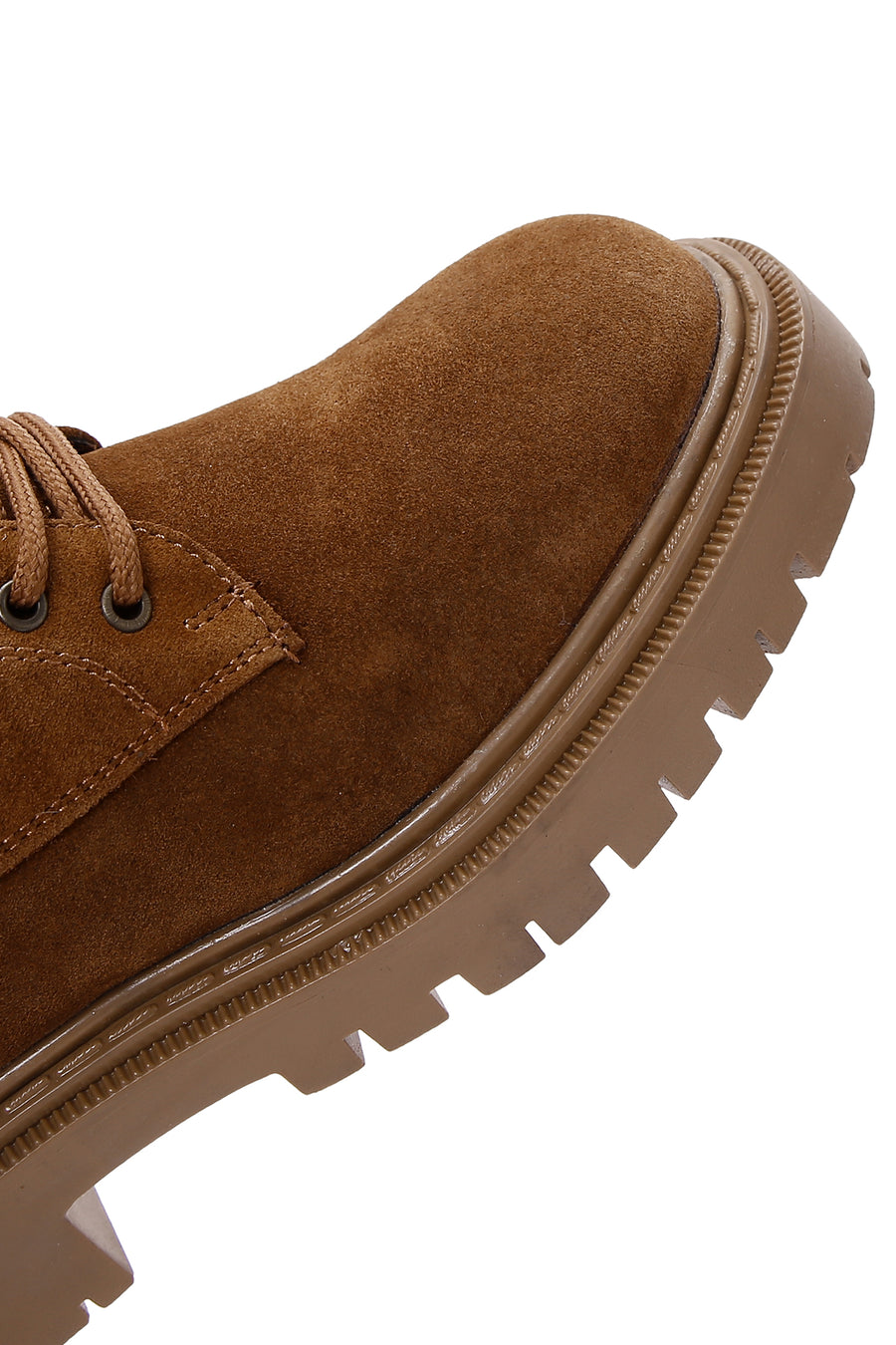 Women's Tan Suede Leather Boots