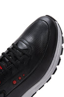 Men's Black Leather Sneaker | Derimod