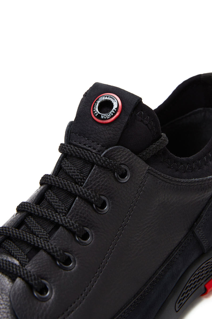 Men's Leather Suede Detailed Sneaker