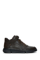 Men's Leather Short Casual Boots | Derimod