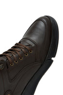 Men's Leather Short Casual Boots | Derimod