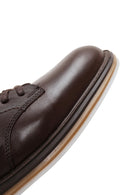 Men's Brown Leather Short Boots | Derimod