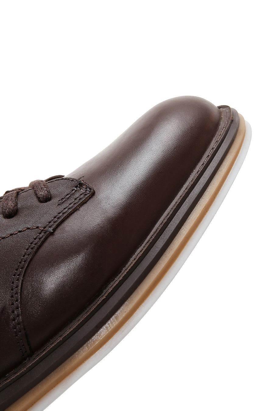 Men's Brown Leather Short Boots