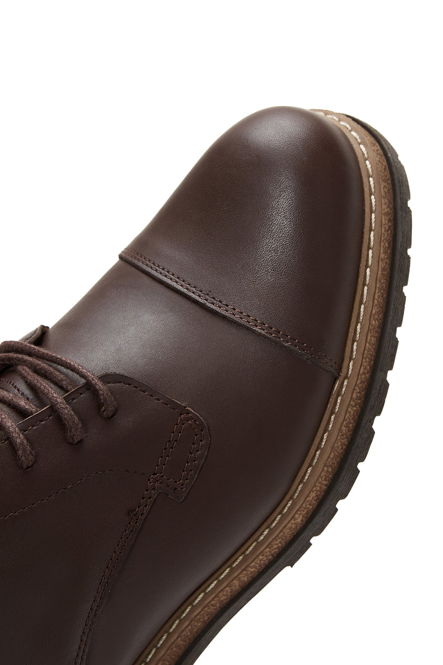 Men's Leather Zippered Boots