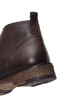 Men's Brown Leather Classic Boots | Derimod