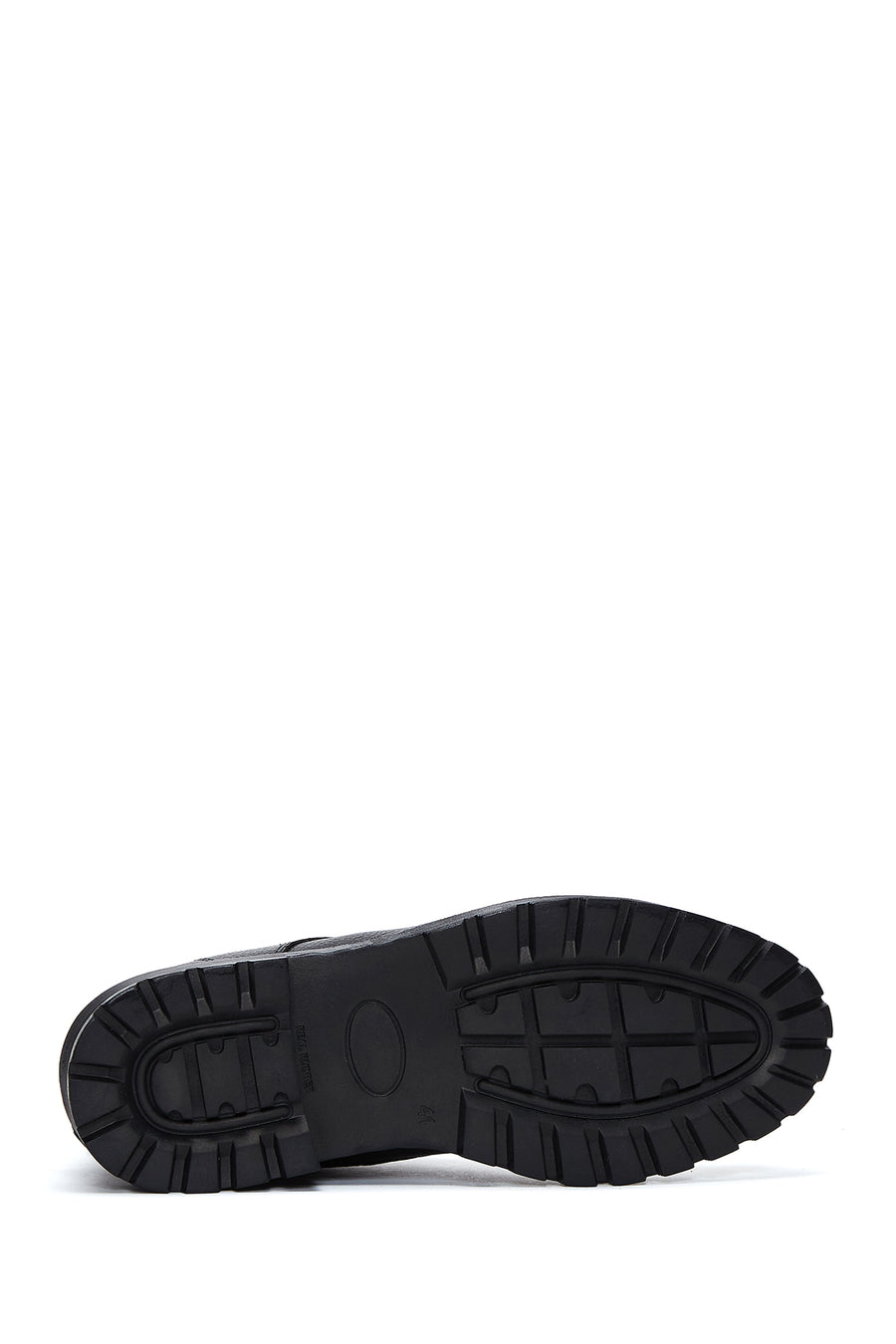 Men's Black Leather Zippered Boots