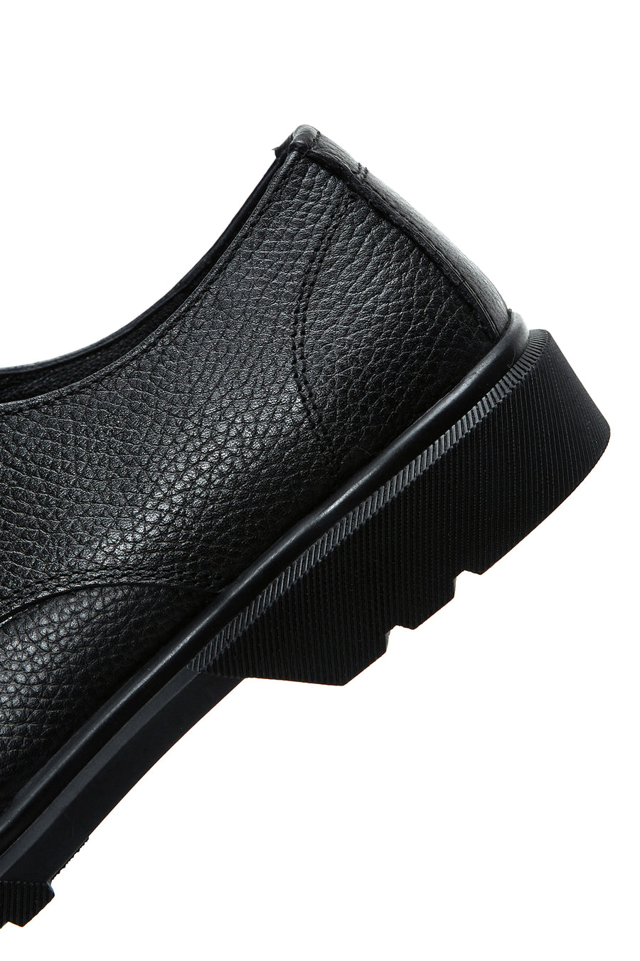 Men's Black Leather Casual Shoes
