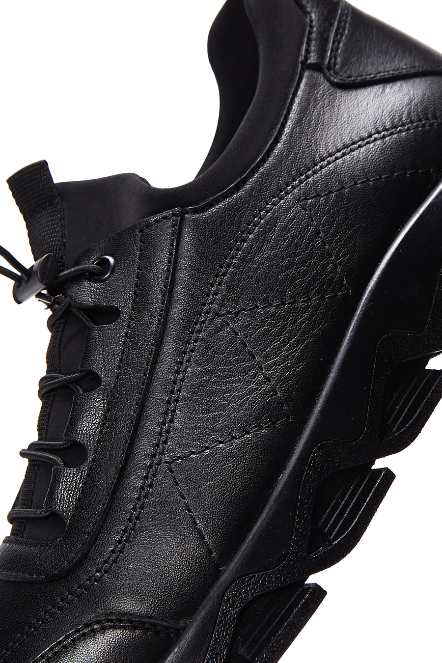 Men's Black Leather Casual Shoes