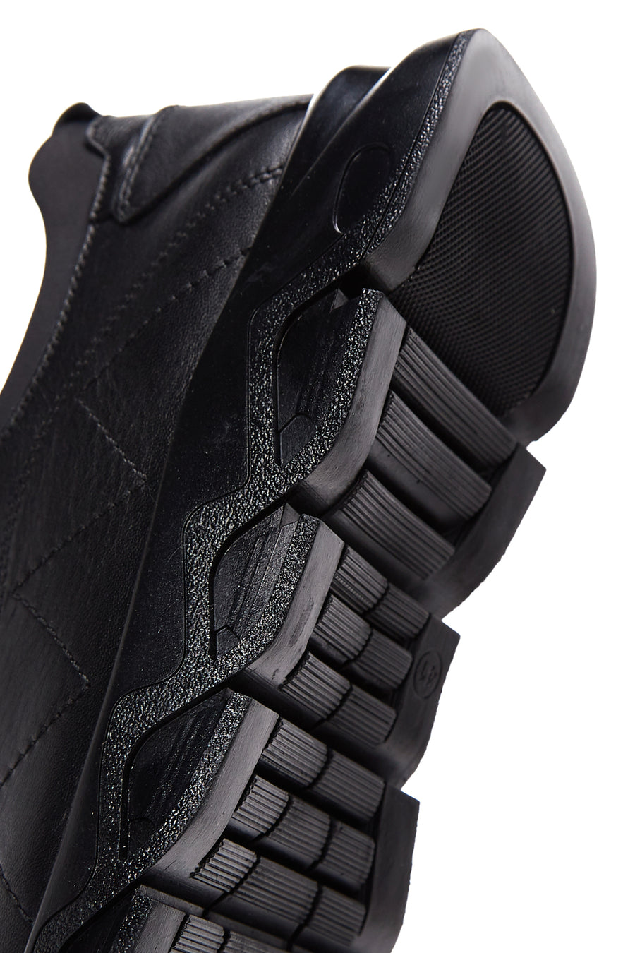 Men's Black Leather Casual Shoes