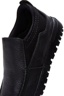 Men's Black Leather Casual Shoes | Derimod