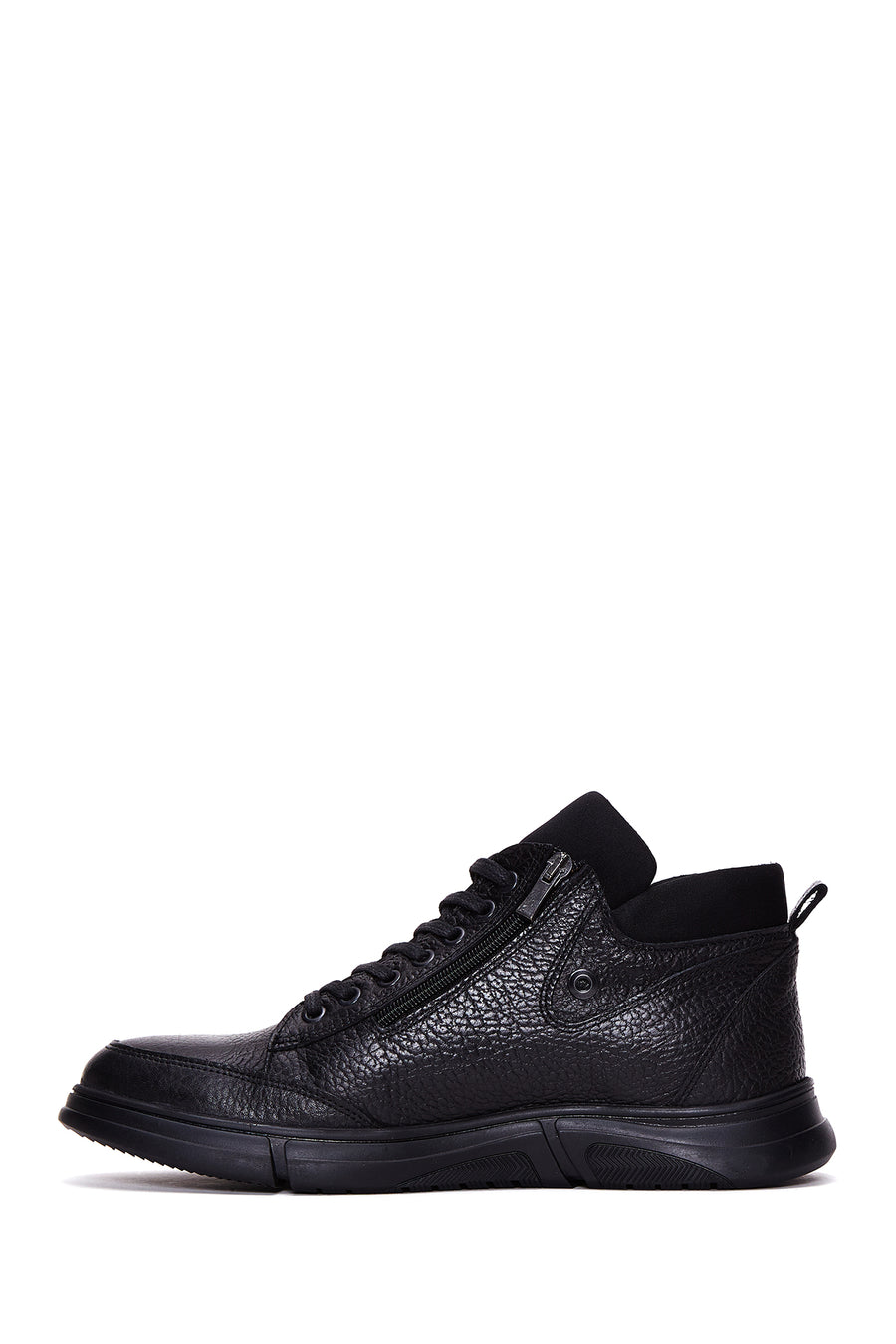 Men's Leather Casual Zipper Boots