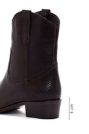 Women's Brown Leather Boots | Derimod
