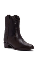 Women's Brown Leather Boots | Derimod