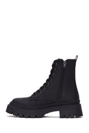 Women's Black Matte Boots | Derimod