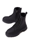 Women's Black Matte Boots | Derimod