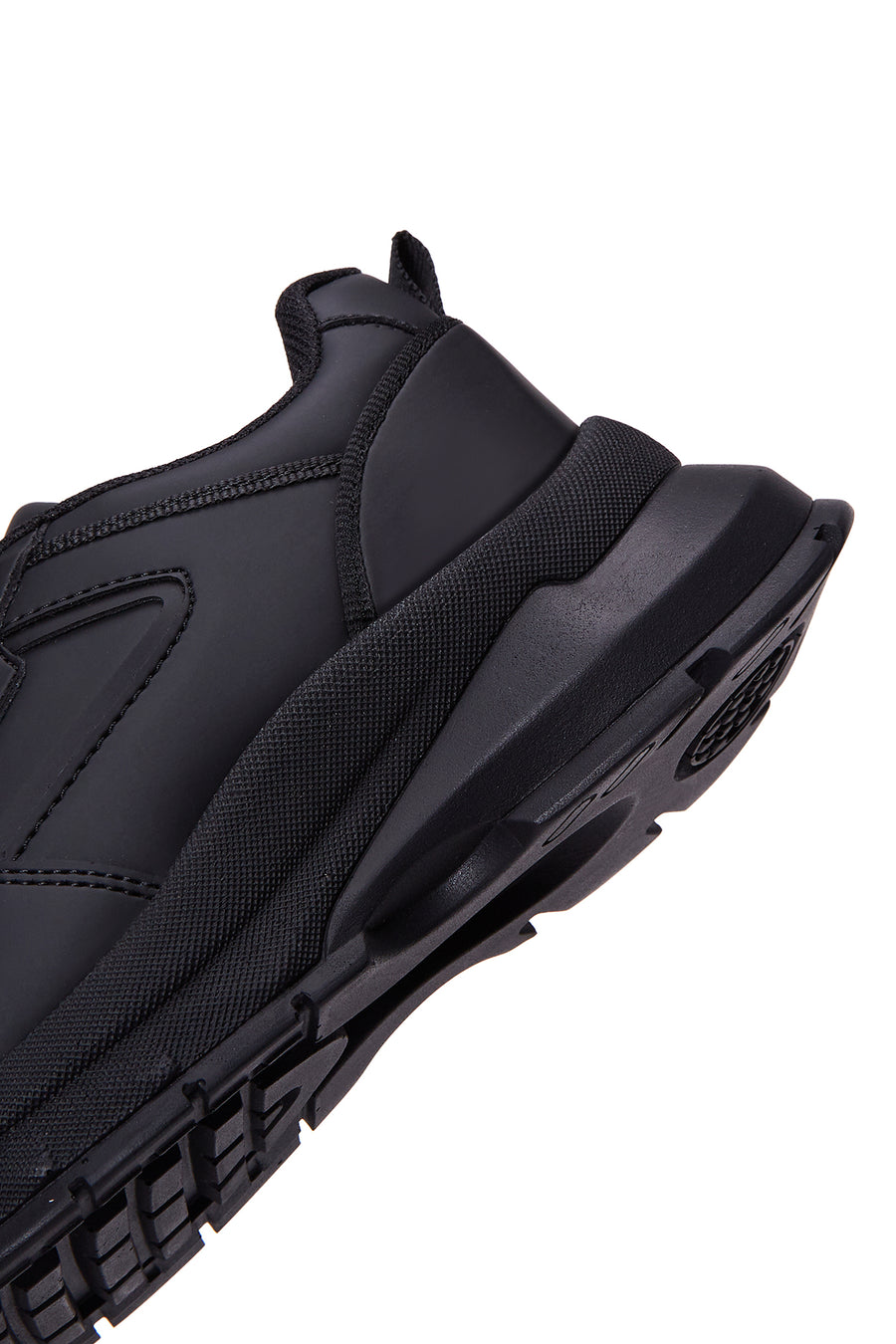 Kadın Siyah Kalın Tabanlı Sneaker