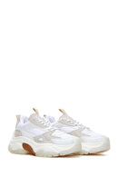 Women's Beige Thick Soled Sneaker | Derimod