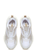 Women's Beige Thick Soled Sneaker | Derimod