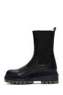 Women's Black Chelsea Thick Soled Boots | Derimod