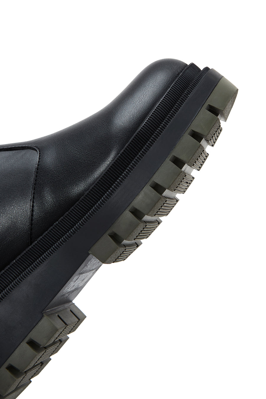 Women's Black Chelsea Thick Soled Boots