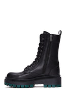 Women's Black Zippered Boots | Derimod