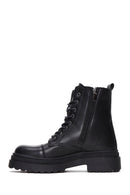 Women's Black Zippered Boots | Derimod