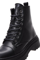 Women's Black Zippered Boots | Derimod