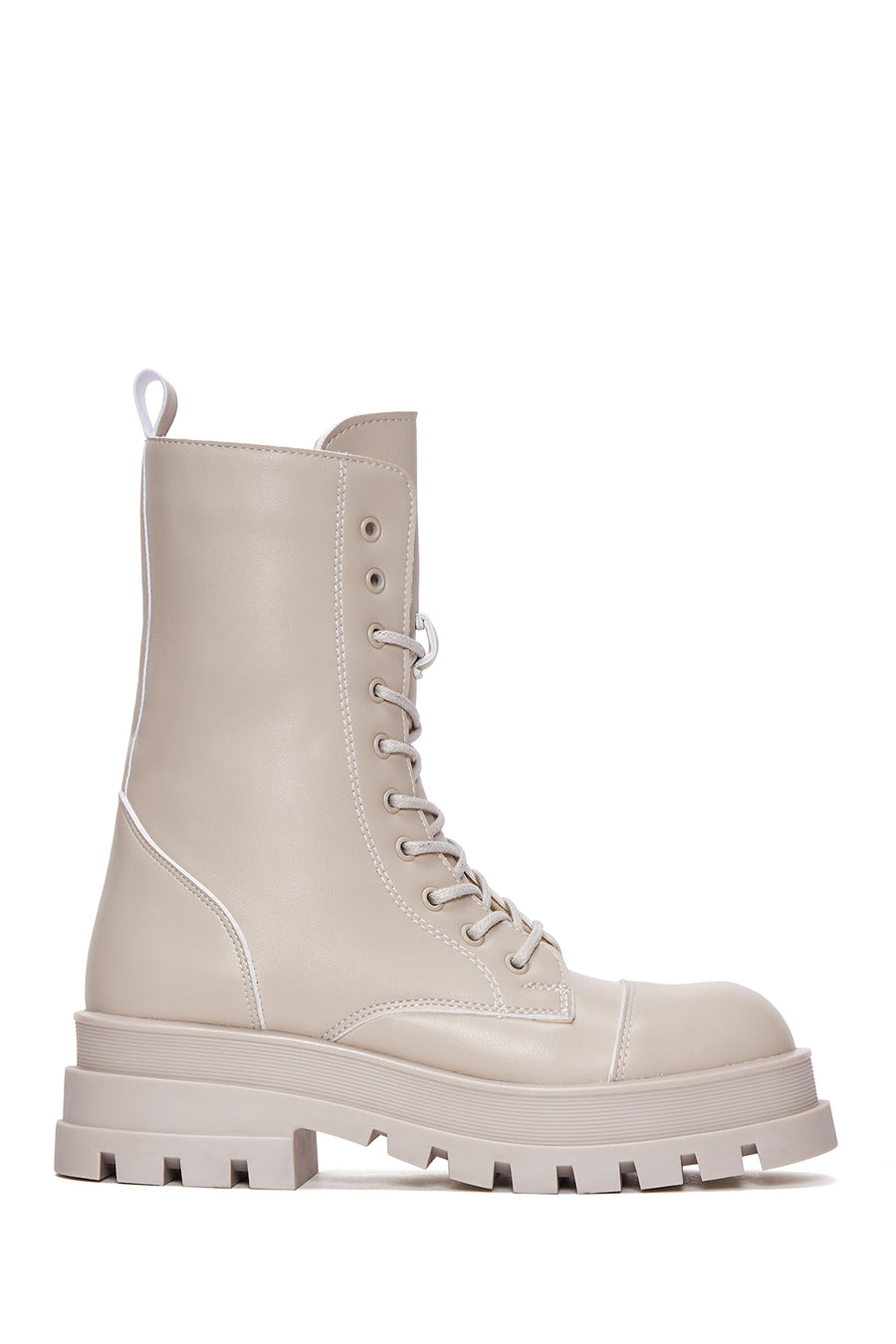 Kadın Krem Fermuarlı Klasik Postal Bot 22WFE190618 | Derimod