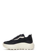 Kadın Siyah Kalın Tabanlı Sneaker | Derimod