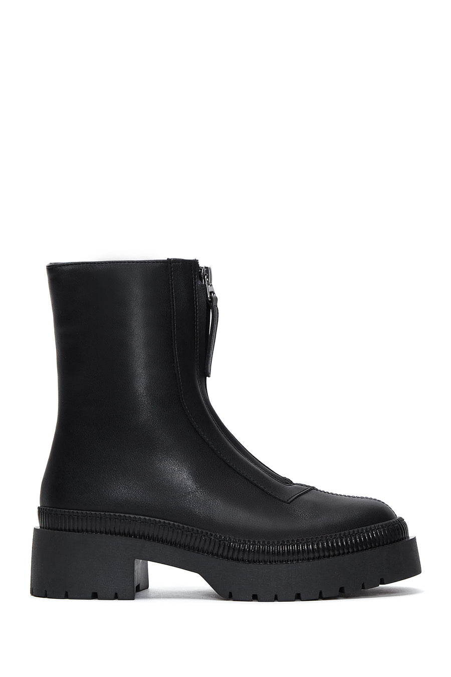 Women's Zipper Detailed Boots 22WFE221618 | Derimod