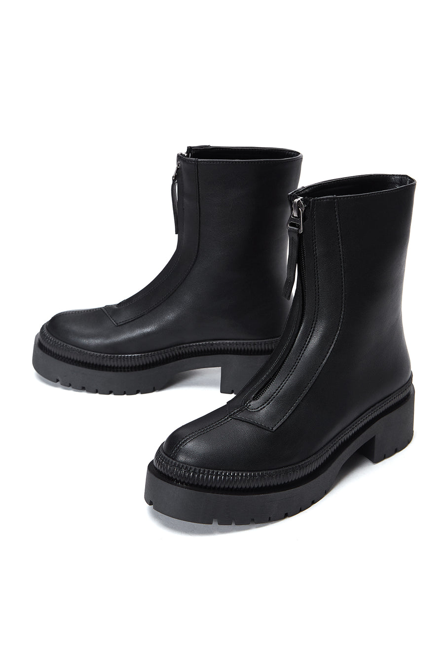 Women's Zipper Detailed Boots