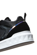 Kadın Siyah Bağcıklı Sneaker | Derimod