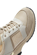 Kadın Bej Kalın Tabanlı Sneaker | Derimod