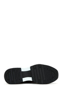 Women's Black Thick Soled Sneaker | Derimod