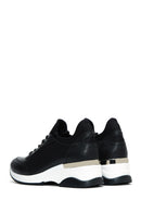 Women's Black Thick Soled Sneaker | Derimod