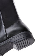 Women's Black Flat Chelsea Boots | Derimod