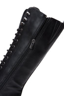 Women's Black Lace-Up Boots | Derimod