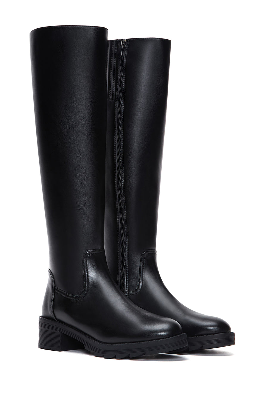 Women's Zippered Casual Boots