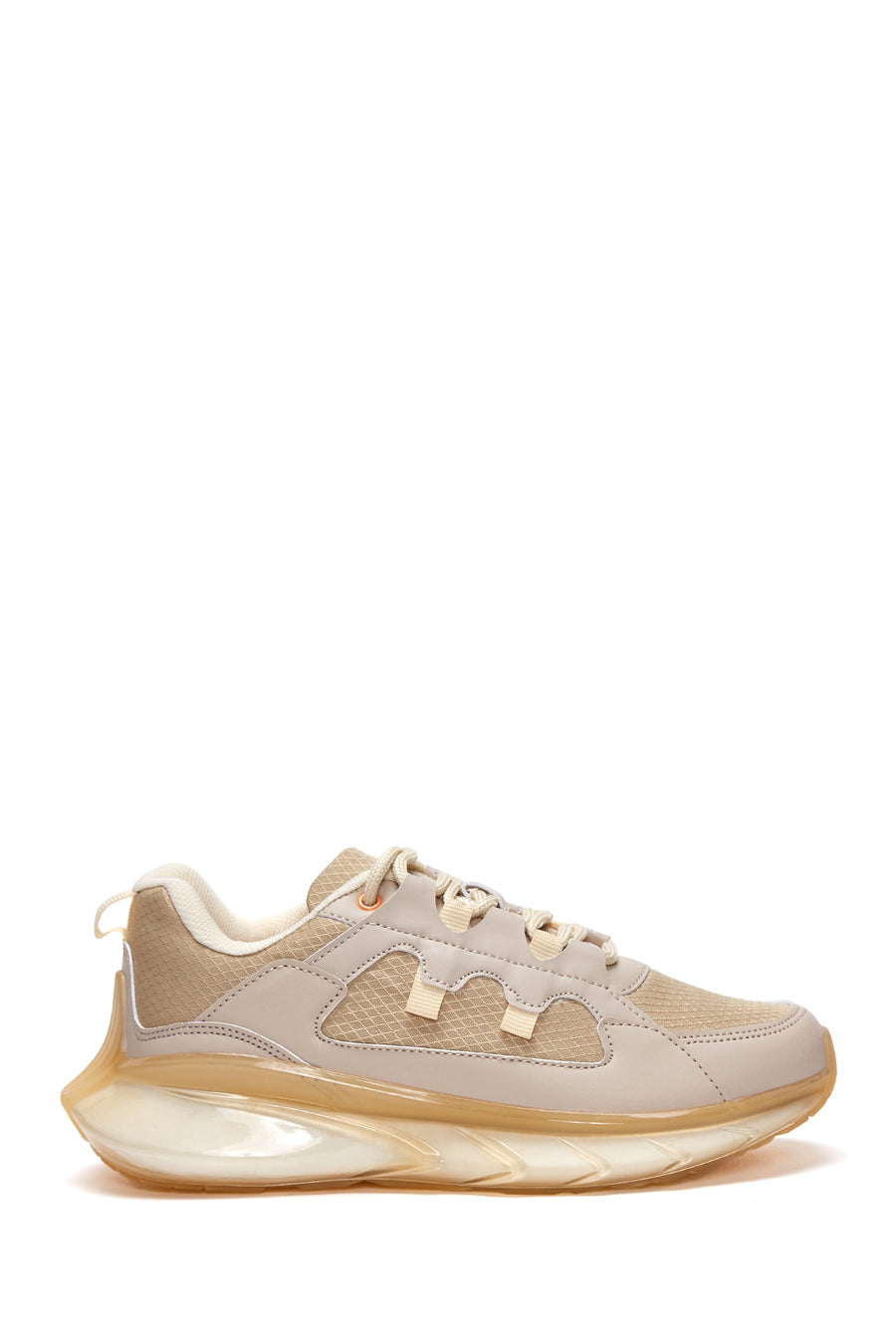 Women's Beige Thick Soled Sneaker 22WFE260214 | Derimod