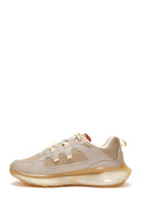 Women's Beige Thick Soled Sneaker | Derimod