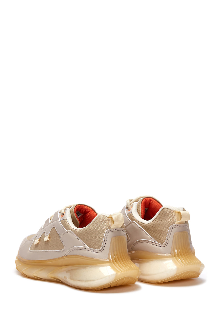 Women's Beige Thick Soled Sneaker