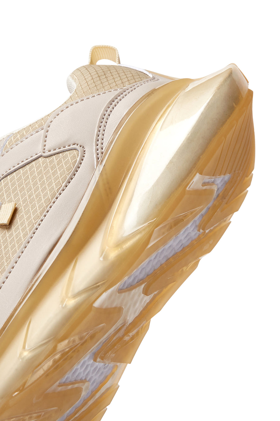 Women's Beige Thick Soled Sneaker