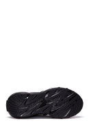 Women's Black Thick Soled Sneaker | Derimod