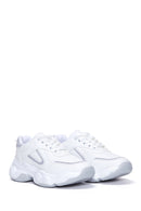 Women's White Thick Soled Sneaker | Derimod